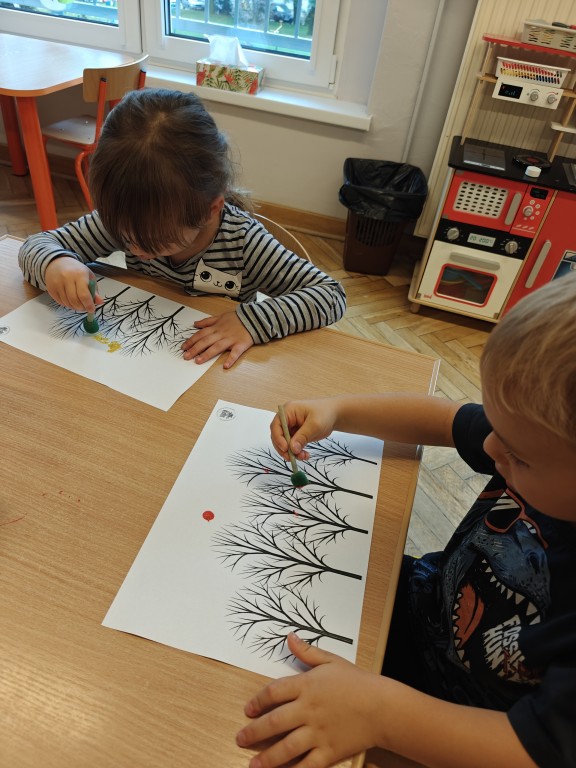 Jesień w grupie pszczółek