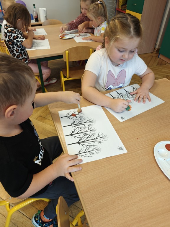 Jesień w grupie pszczółek