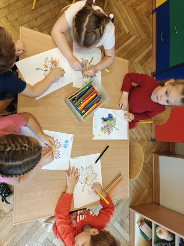 Jesień w grupie pszczółek